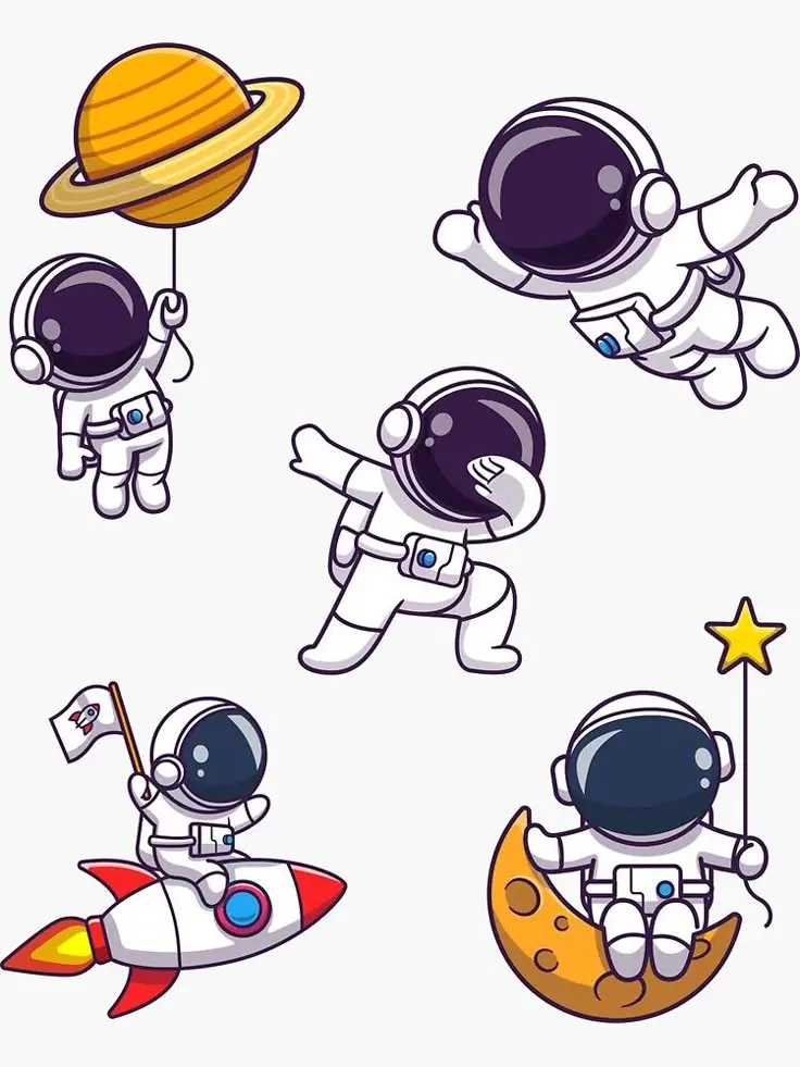 stronaut stickers.